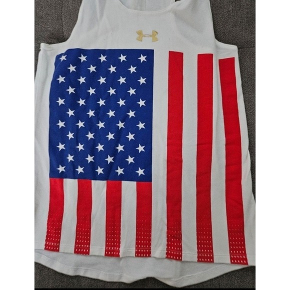 Under Armour & Wonder Nation America Youth Girls Tank Tops Size 10/12 - Picture 7 of 9